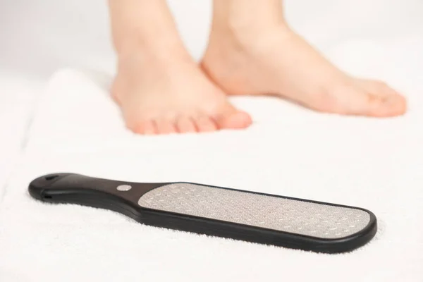 Lime Laser Pédicure Soins Des Pieds Pour Femmes — Photo