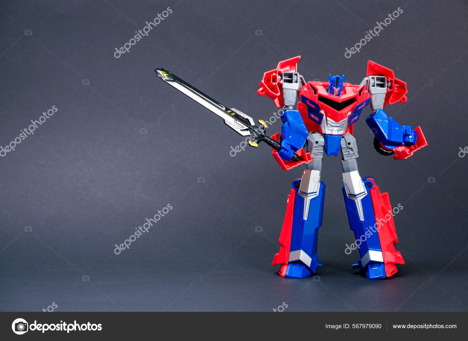 Blue and 2024 black transformer