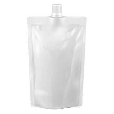 boş doy-pack, doypack folyo gıda beyaz ya da çanta ambalaj emzik kapak ile iç
