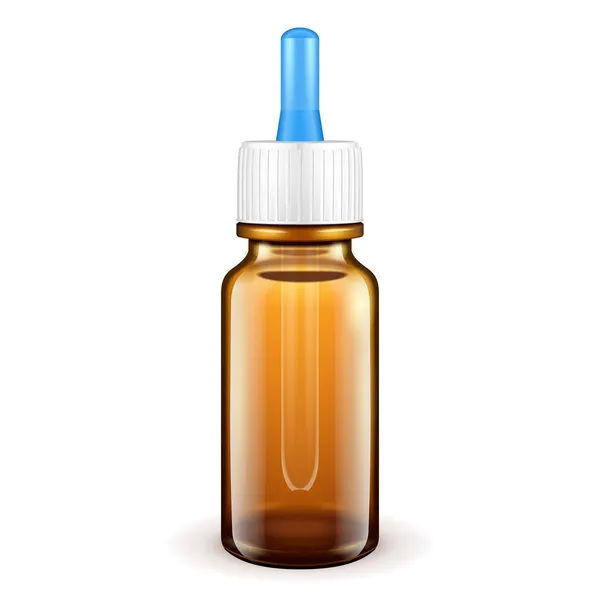 tıbbi cam kahverengi şişe tıp dropper, damlalıklı, pipet, Damlalık, göz damlası