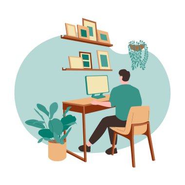 Bilgisayar Kodlama, Programlama Web Sitesi Yazılım ya da Uygulama Oluşturma Üzerine Çalışan Tasarımcı Karakterleri, Wireframe