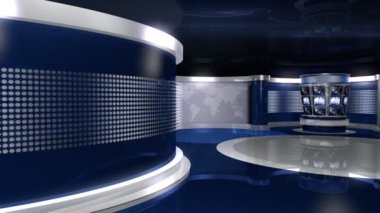 Mavi sanal haber stüdyosu