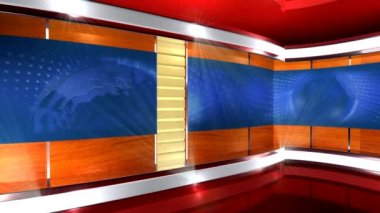 Mavi sanal haber stüdyosu