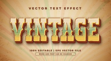 Klasik metin, kalın stil düzenlenebilir metin efekti şablonu