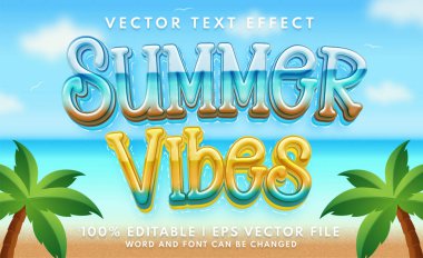Yaz titreşimleri düzenlenebilir metin etkisi biçimi