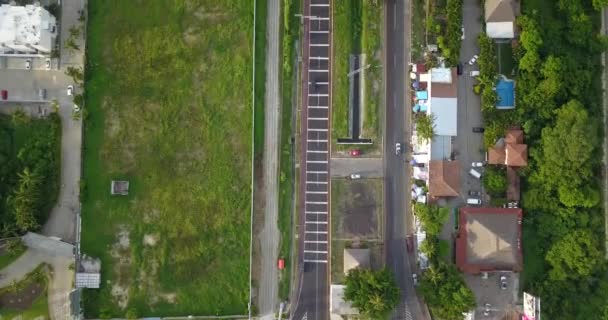 Ein Teil der Diamantenstraße in Acapulco aus der Vogelperspektive — Stockvideo