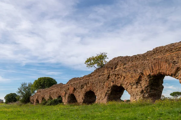 Alexandrian Aqueduct Last Great Roman Aqueducts Built Emperor Alexander Severus — Stock Photo, Image