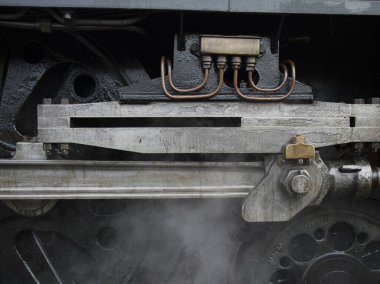 Great Central Demiryolu, Loughborough, Leicestershire, İngiltere, 28 Ocak 2022, Britanya SR Savaşı Sınıf 34072 257 Bölük ayrıntıları