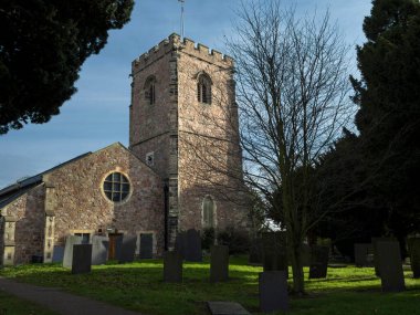 Quorn, Leicestershire, İngiltere, 28 Ocak 2022, Saintt Bartholemews Birleşik Kilisesi