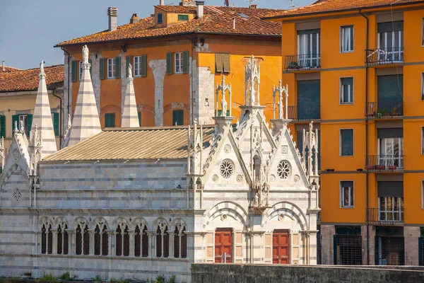 Cidade Pisa Cidade Skyline Cityscape Itália Atração Viagens Famosas — Fotografia de Stock