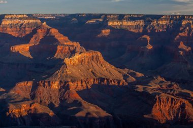 Arizona, ABD 'deki Büyük Kanyon doğa manzarası