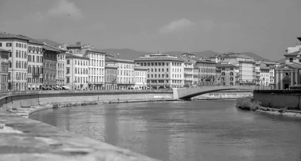 Cidade Pisa Cidade Skyline Cityscape Itália Atração Viagens Famosas — Fotografia de Stock