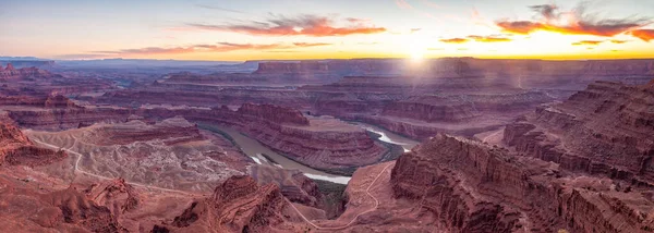 Νεκρός Horse Point State Park Ορίζοντα Φύση Στη Γιούτα Ηπα — Φωτογραφία Αρχείου