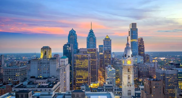 Stadtbild Der Skyline Von Philadelphia Pennsylvania Usa — Stockfoto