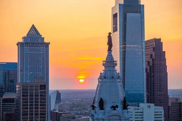 Stadtbild Der Skyline Von Philadelphia Pennsylvania Usa — Stockfoto