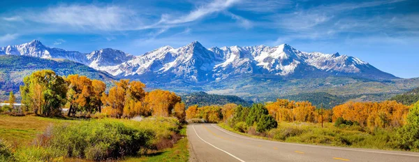 Пейзажний Вид Сільської Місцевості Колорадо Сша Осінній Сезон — стокове фото