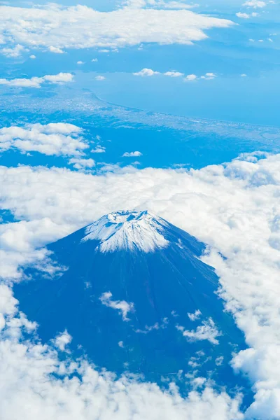 Surplombant Mont Fuji Japon Beau Jour — Photo