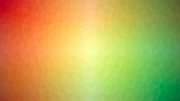 Polygon Hintergrund Mit Roten Und Hellgrünen Farbverläufen — Stockfoto