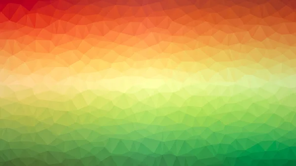 Polygon Hintergrund Mit Roten Und Hellgrünen Farbverläufen — Stockfoto