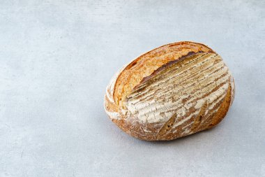 Masaya konmuş lezzetli ekmek.