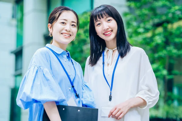 University Students New Employees Young Women Senior Members Society — Photo