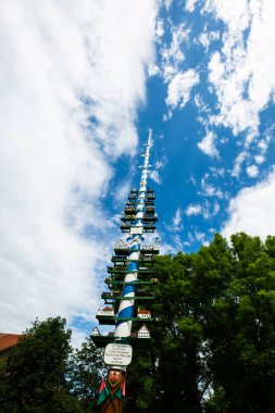 Beyaz mavi gökyüzü, Bavyera 'da gelenek