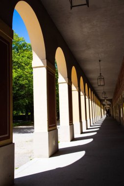 Mnchen 'deki Hofgarten Arkaden sıcak nokta