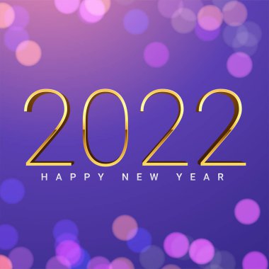 Eğim rengine sahip 2022 Yeni Yıl sayısı