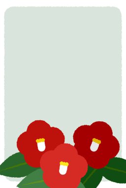 Soğuk hava selamları, basit kamelya çiçekleri