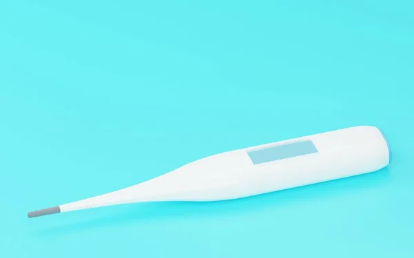 3Dcg Simple Thermometer Copy Space — Stock Photo, Image