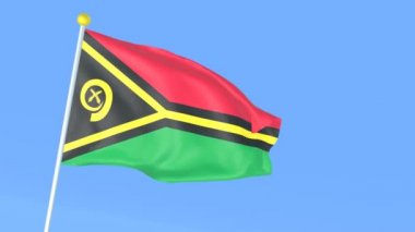 Dünyanın ulusal bayrağı, Vanuatu