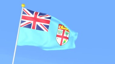 Dünyanın ulusal bayrağı, Fiji.