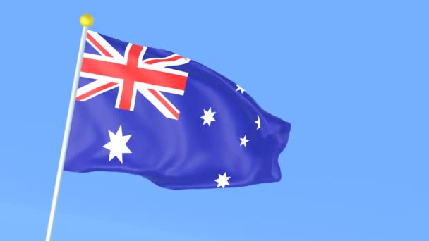 Drapeau National Monde Australie — Video