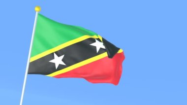 Dünyanın ulusal bayrağı, Saint Kitts ve Nevis