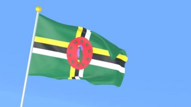 Dünyanın ulusal bayrağı, Dominica