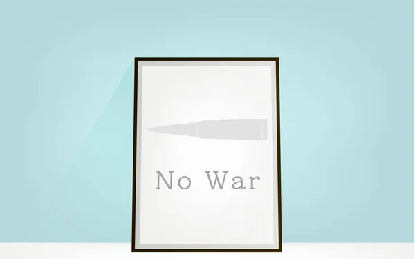 Image Guerre Guerre Affiche Balles Avec War Écrit Dessus — Image vectorielle