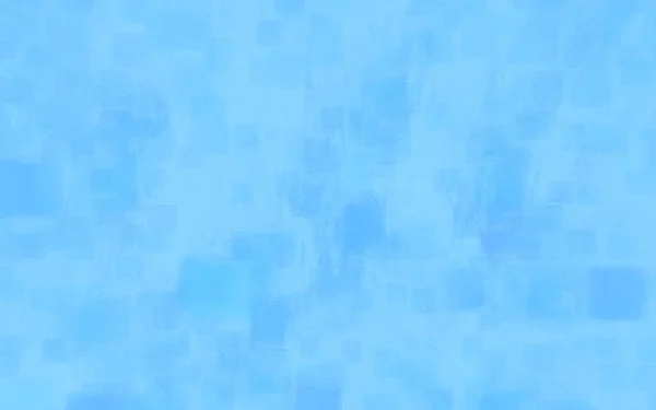 3Dcg Summer Sea Image Blurred Cube Abstract — Fotografia de Stock