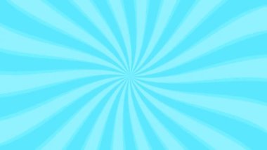 Mavi yoğunlaştırılmış çizgiler dalgalanıyor ve dönüyor, efekt arkaplanının döngü animasyonu, yaz resmi