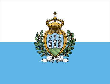 Dünyanın ulusal bayrağı, San Marino