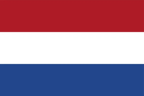 Bandeira Nacional Mundo Países Baixos —  Vetores de Stock