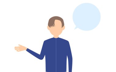 Cinsiyetsiz öğrenci, cinsiyetsiz mayo, konuş benimle (konuşma baloncuğu ile))