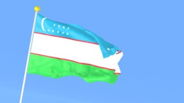 Dünyanın ulusal bayrağı, Özbekistan