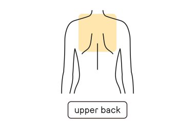 Hair removal Clip art for women by part Upper back