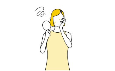Women who are depressed when they look in the mirror at their AGA, thinning hair, or hair loss
