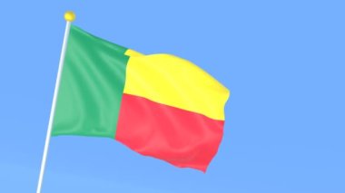 Dünyanın ulusal bayrağı, Benin.