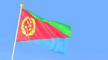 Dünyanın ulusal bayrağı, Eritre.