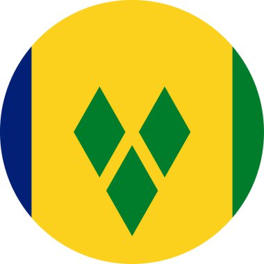 Dünyanın ulusal bayrağı, Saint Vincent ve Grenadines