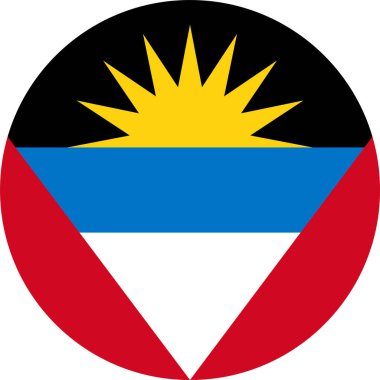 Dünyanın ulusal bayrağı, Antigua ve Barbuda