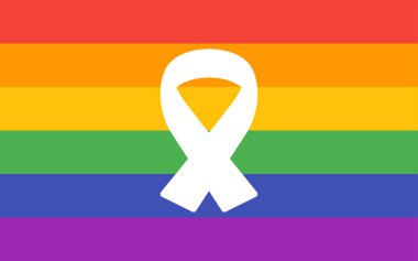 LGBT kurdelesi, gökkuşağı renkli insan hakları kurdelesi