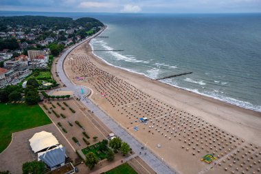Blick auf den Strand von Travemuende